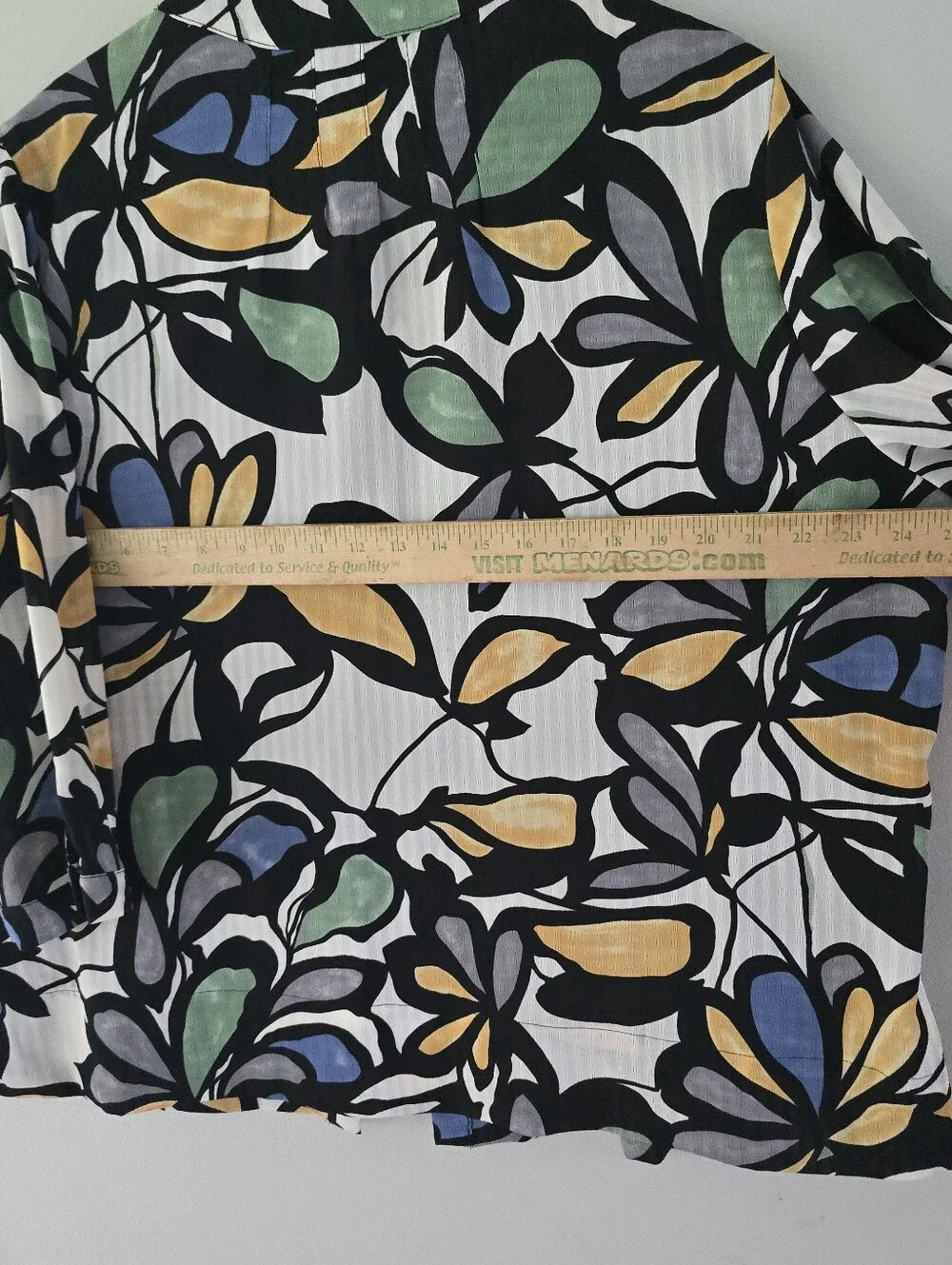 Apparenza Black Multi Floral Print Open Front Tunic